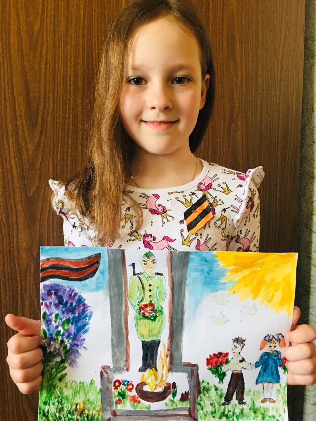 Соня Губская, 7 лет.