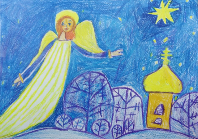 Письмо из воскресной школы "Вифлеем" при храме Рождества Христова   (г. Балаково).