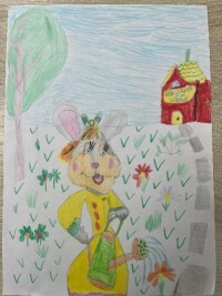 Зотова Ксюша нарисовала Шуню