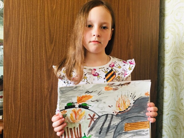 Соня Губская, 7 лет.