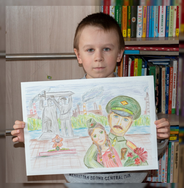 Миша Максименко, 7 лет.