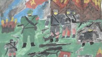 Победные рисунки Шамила Гасратова из Нижневартовска.