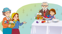 Печём куличи, красим яйца и вспоминаем пасхальные поговорки